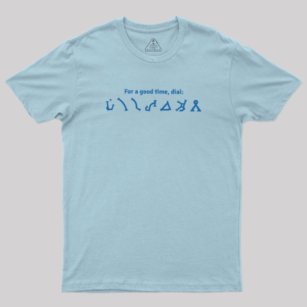 Space Gate Hotline Geek T-Shirt