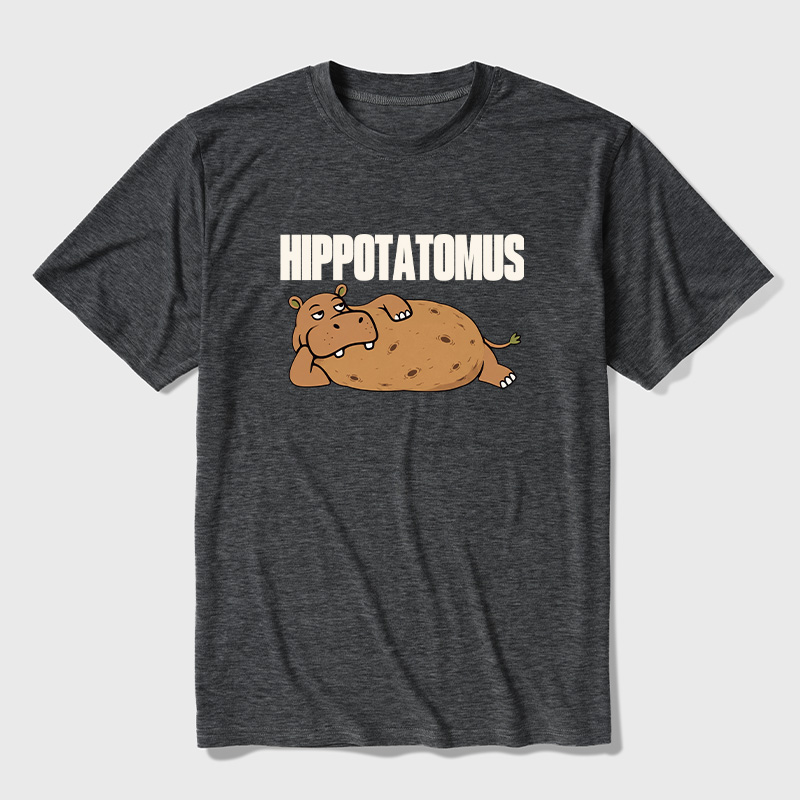 Hippotatomus Ultra Soft Heather Tee