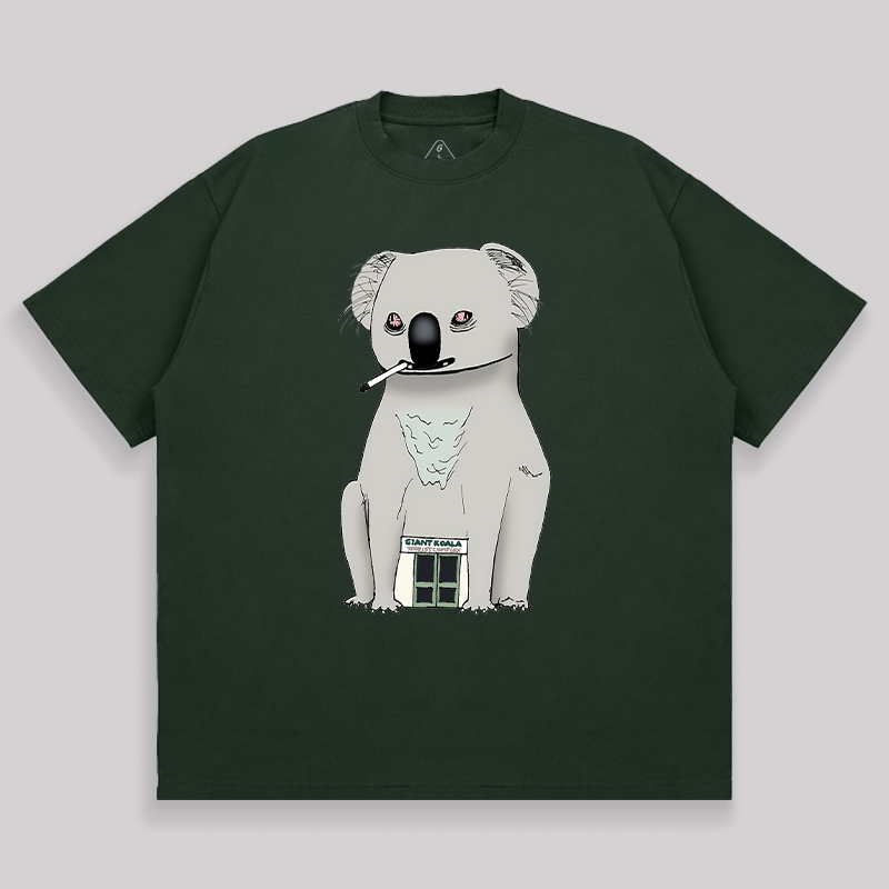Giant Drop Bear Unisex Oversized T-shirt