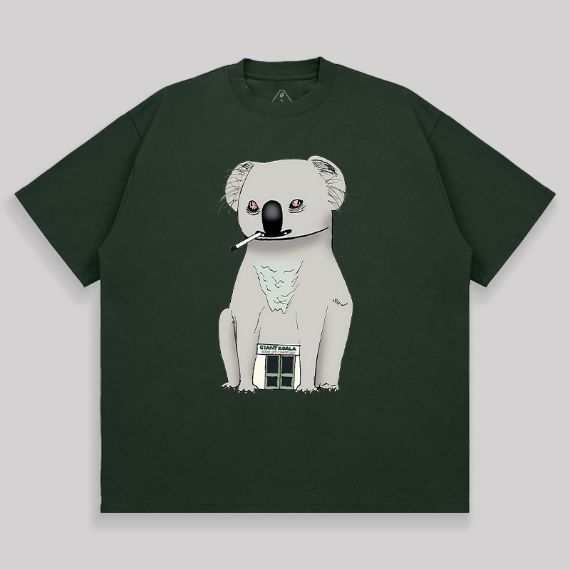 Giant Drop Bear Unisex Oversized T-shirt