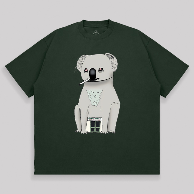 Giant Drop Bear Unisex Oversized T-shirt