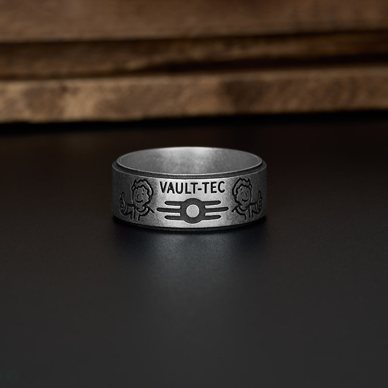 Geeksoutfit Galactic Empire Sterling Silver Band Ring for Sale online