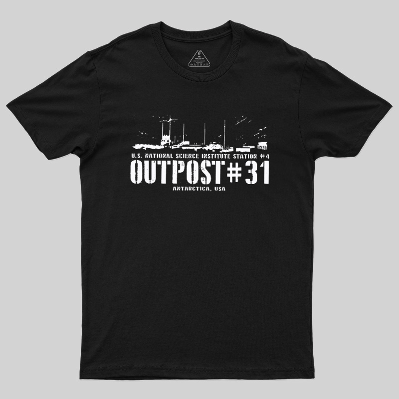 Antarctic Research Station Outpost 31 Style Geek T-Shirt