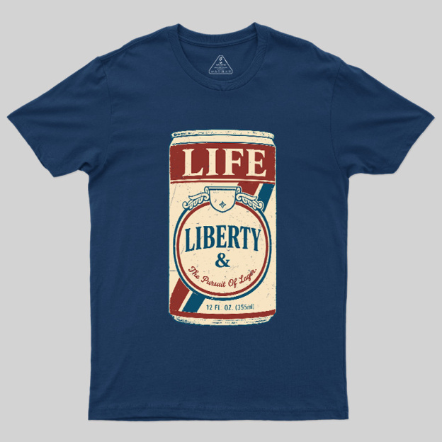 Independence Day Beer Lover Geek T-Shirt