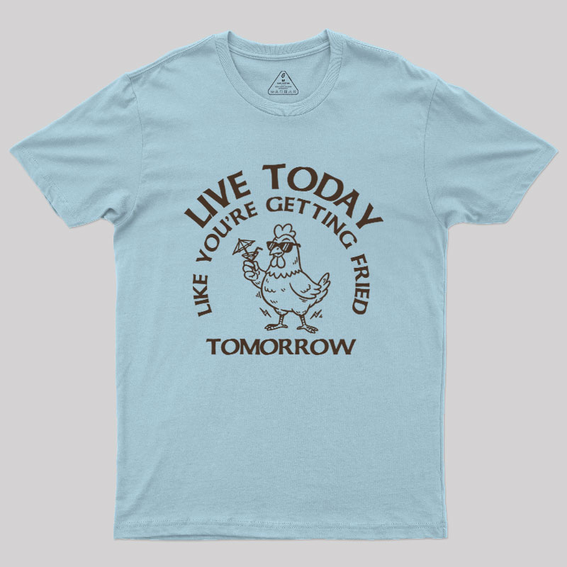 Fried Chicken Philosophy Geek T-Shirt