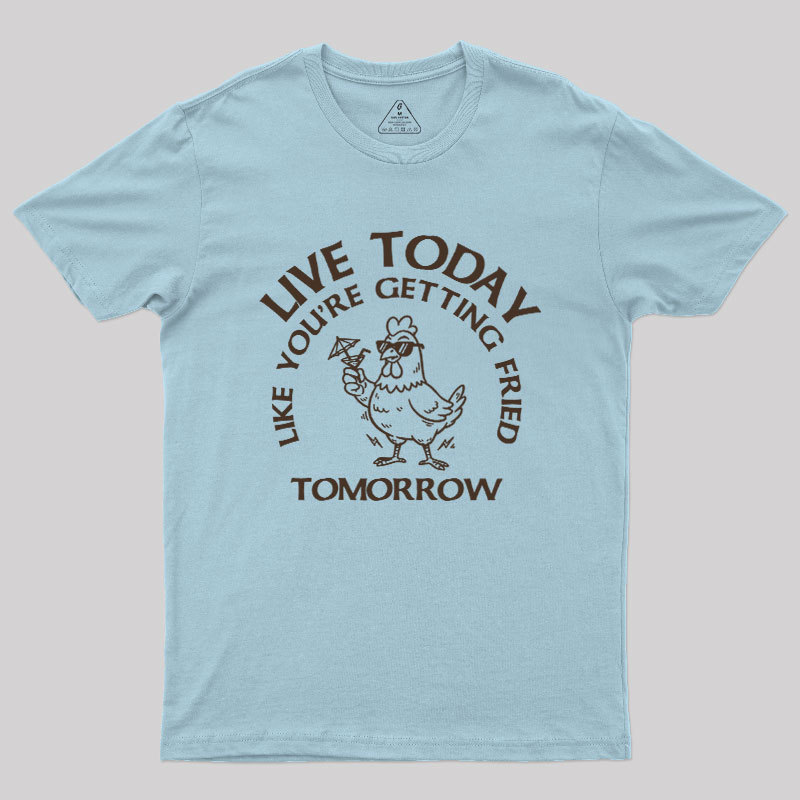 Fried Chicken Philosophy Geek T-Shirt