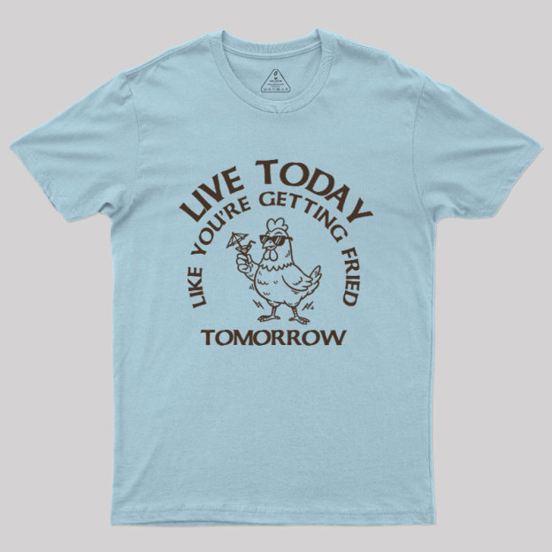 Fried Chicken Philosophy Geek T-Shirt