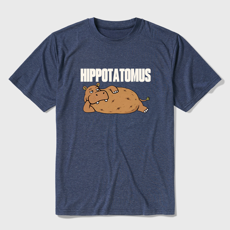 Hippotatomus Ultra Soft Heather Tee