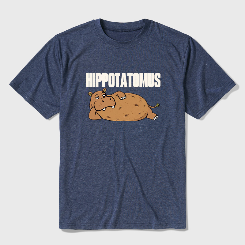 Hippotatomus Ultra Soft Heather Tee