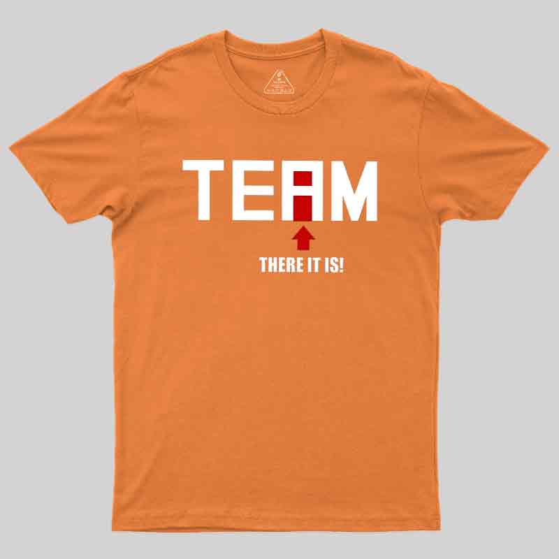 There Is No I In Team Geek T-Shirt