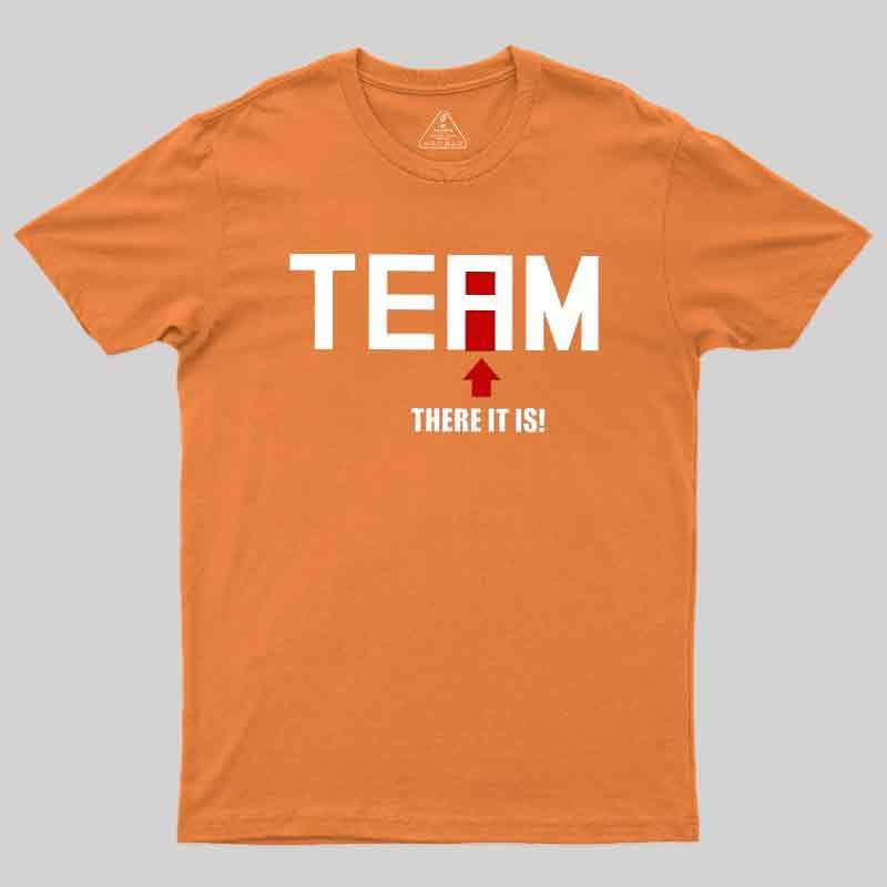 There Is No I In Team Geek T-Shirt