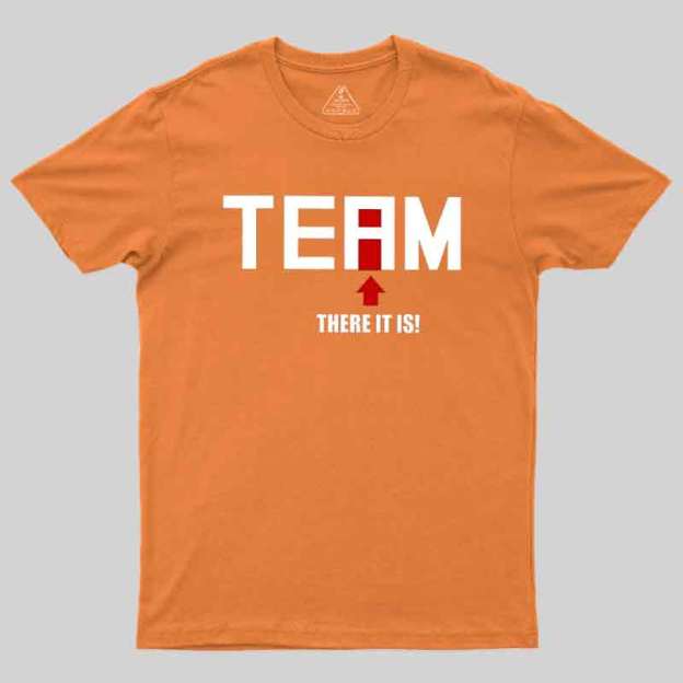 There Is No I In Team Geek T-Shirt