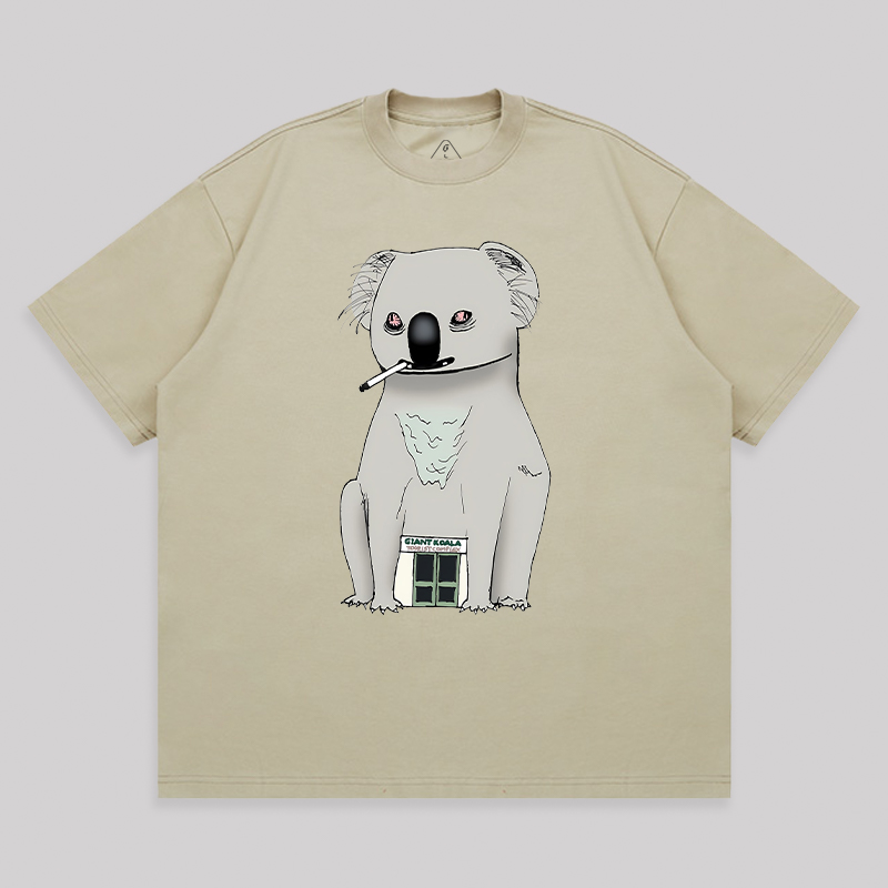 Giant Drop Bear Unisex Oversized T-shirt