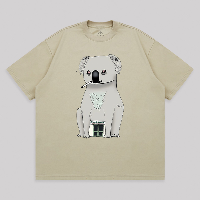 Giant Drop Bear Unisex Oversized T-shirt
