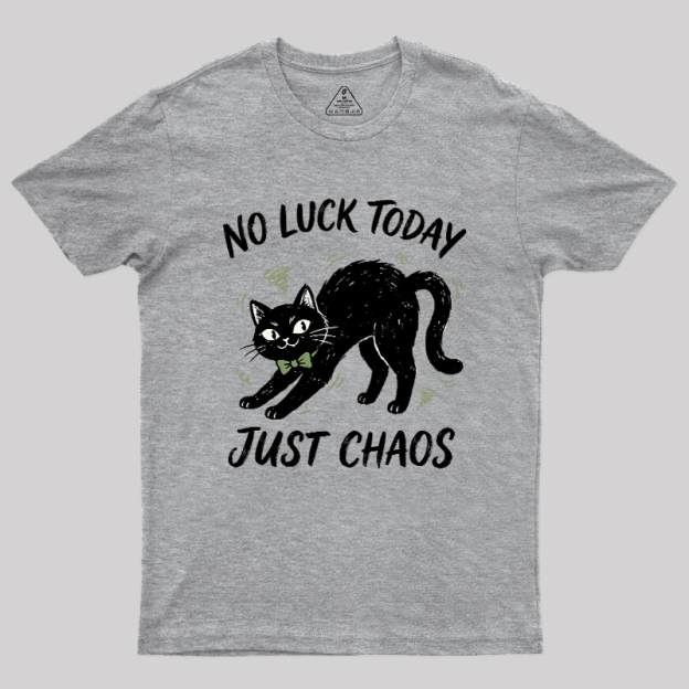Just Chaos Cat Geek T-Shirt