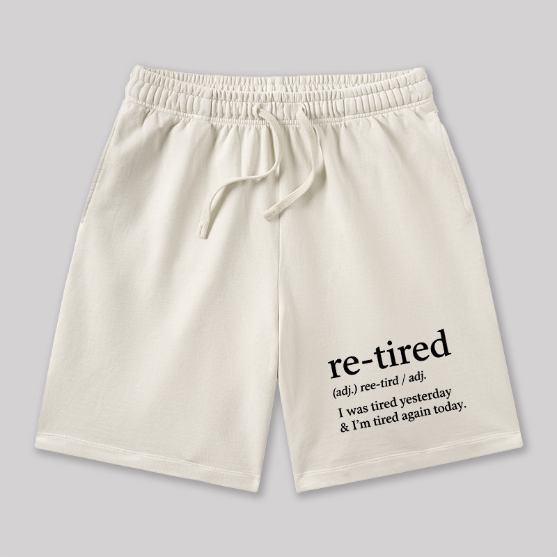Definition Of Retired Geeky Washed Shorts