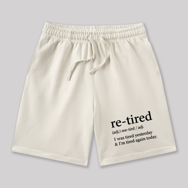 Definition Of Retired Geeky Washed Shorts