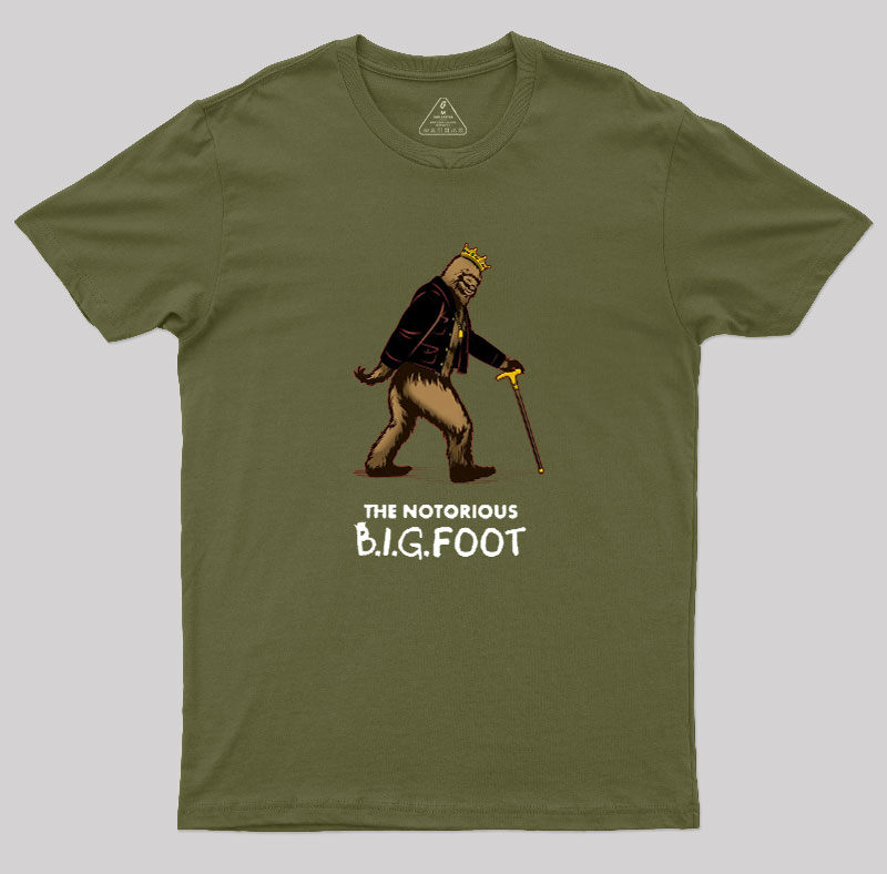 The Notorious B.I.G.Foot Geek T-Shirt