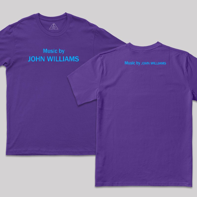 Music by John Williams Geek T-Shirt Geek T-Shirt