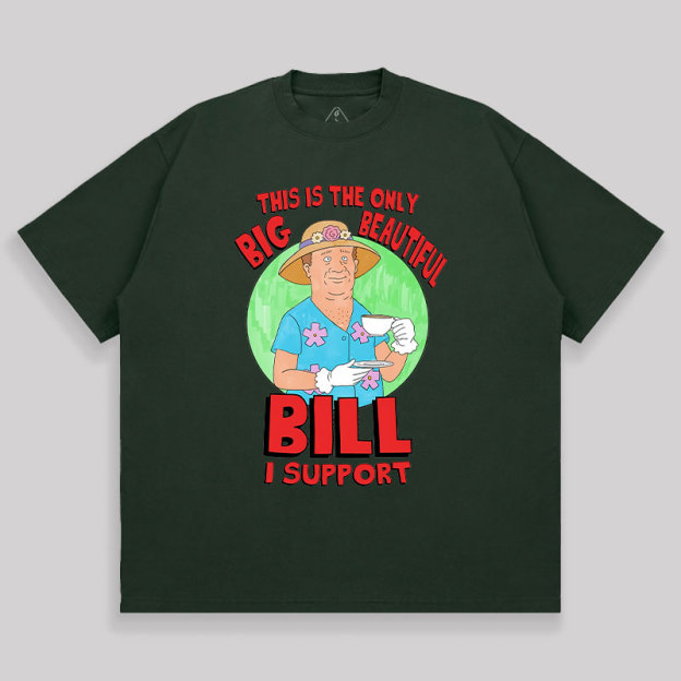 Beautiful Bill Unisex Oversized T-shirt