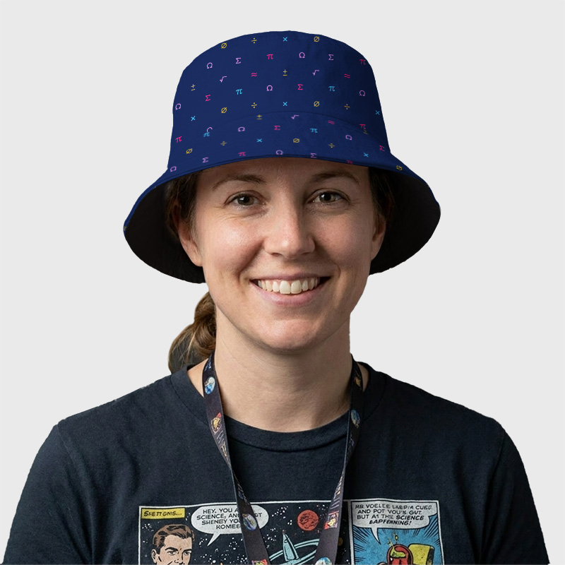 Mathematics Symbol Geek Bucket Hat