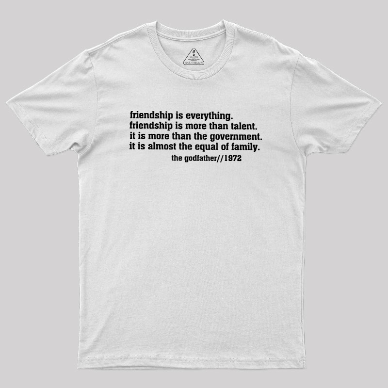 The Godfather quote Geek T-Shirt