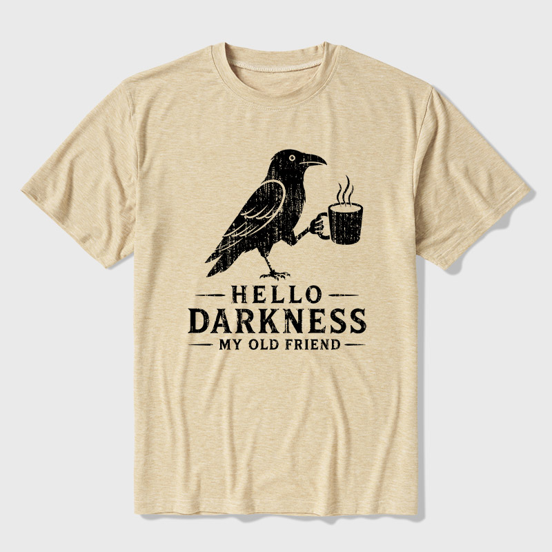 Raven Crow Coffee Ultra Soft Heather Tee