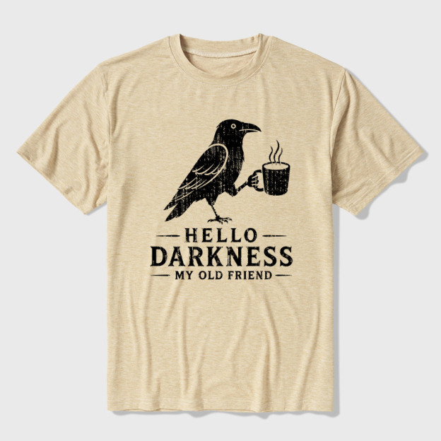 Raven Crow Coffee Ultra Soft Heather Tee