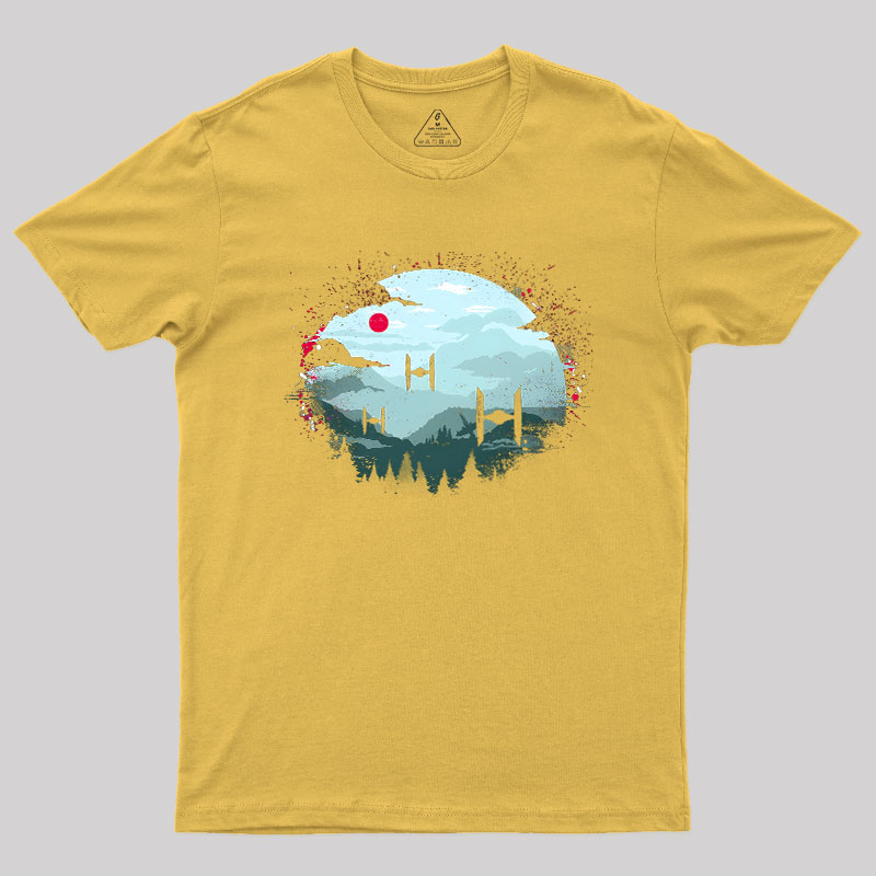 Tie Fighters At Dawn Geek T-Shirt