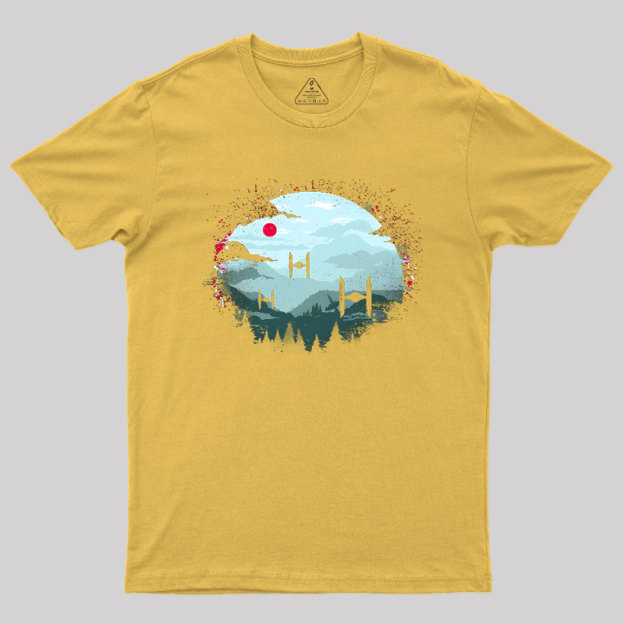 Tie Fighters At Dawn Geek T-Shirt