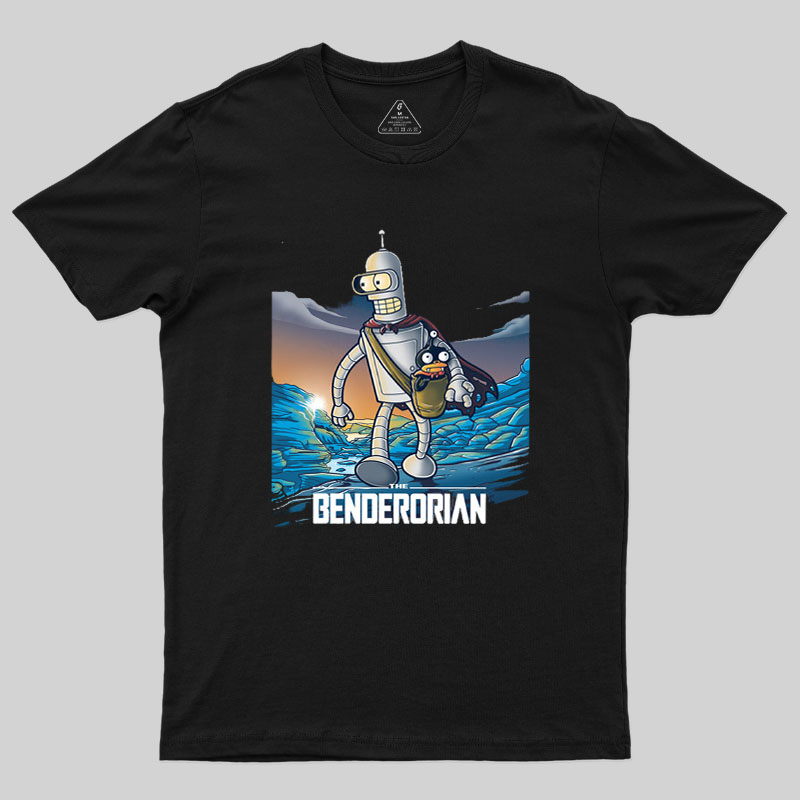 The Benderorian Poster Geek T-Shirt