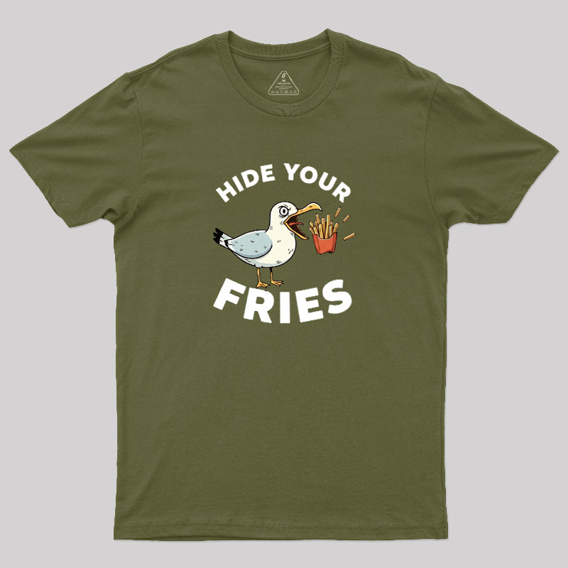 Hide Your Fries Geek T-Shirt
