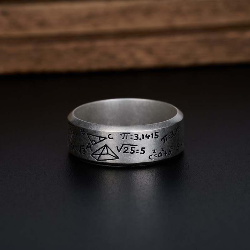 Geeksoutfit Galactic Empire Sterling Silver Band Ring for Sale online