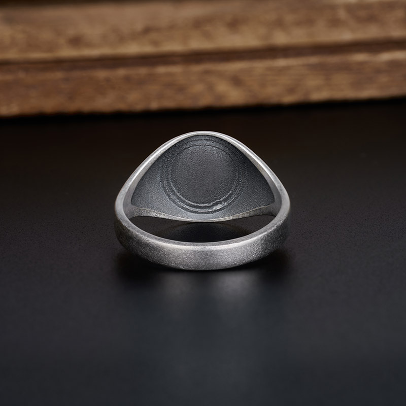 Jedi Knight Geek Silver Band Ring