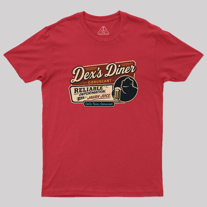 The Four-Armed Chef's Galactic Diner Geek T-Shirt