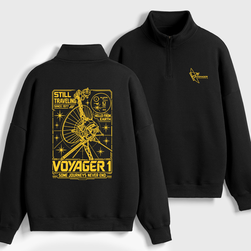 VOYAGER Geek Fleece Quarter-Zip Pollover