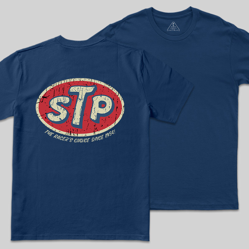 STP Racer's Choice 1954 Back Printed Geek T-Shirt