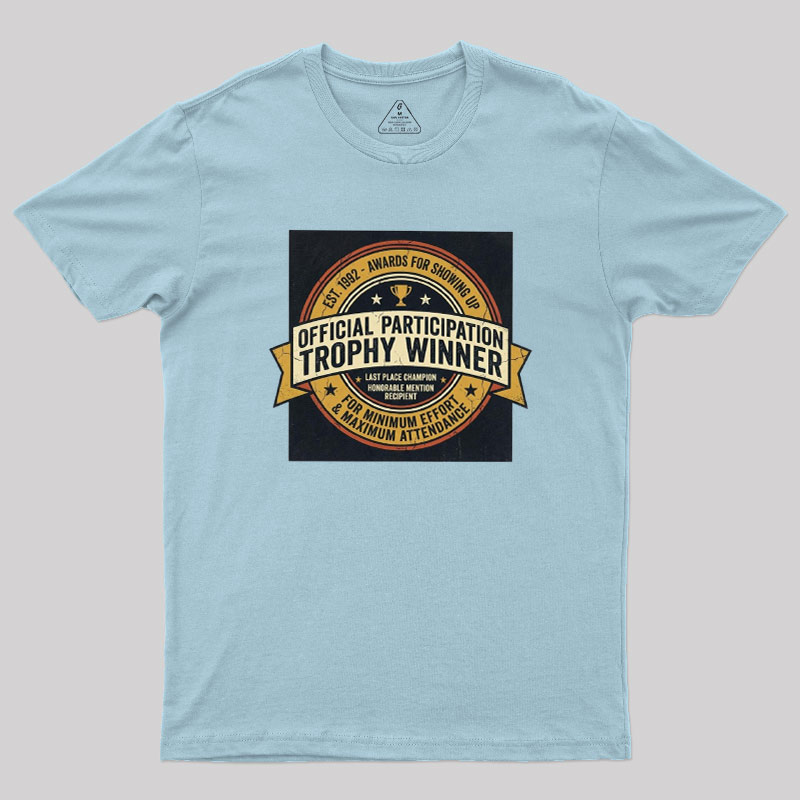 Participation Award Club Geek T-Shirt