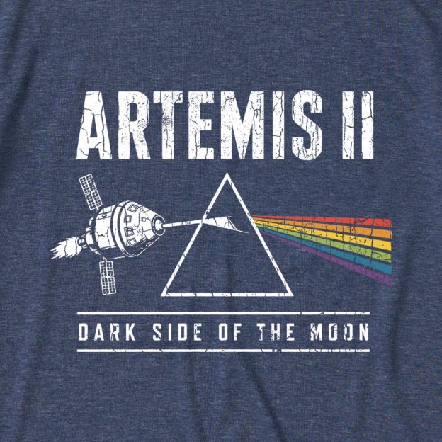 Dark Side Of The Moon Ultra Soft Heather Tee
