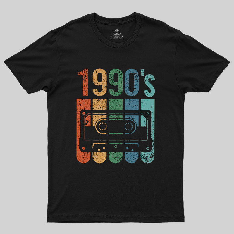 1990's Cassette Tape Geek T-Shirt
