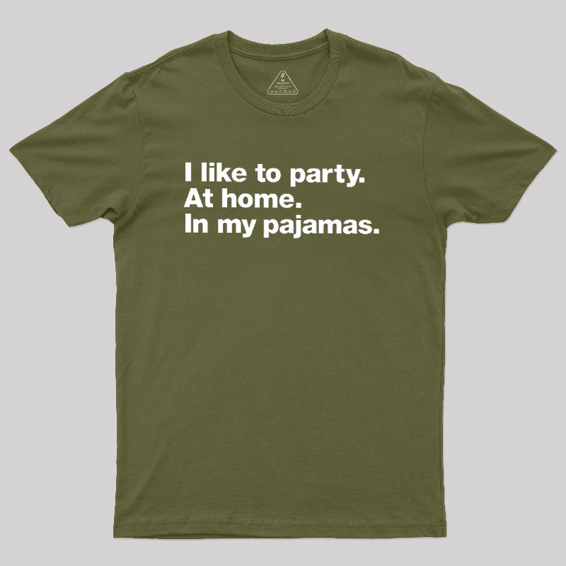 Like To Party Geek T-Shirt