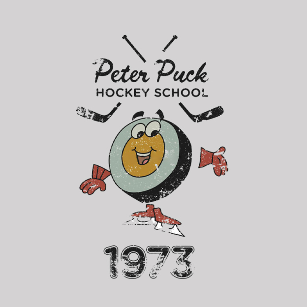 Peter Puck School of Hockey Classic Geek T-Shirt