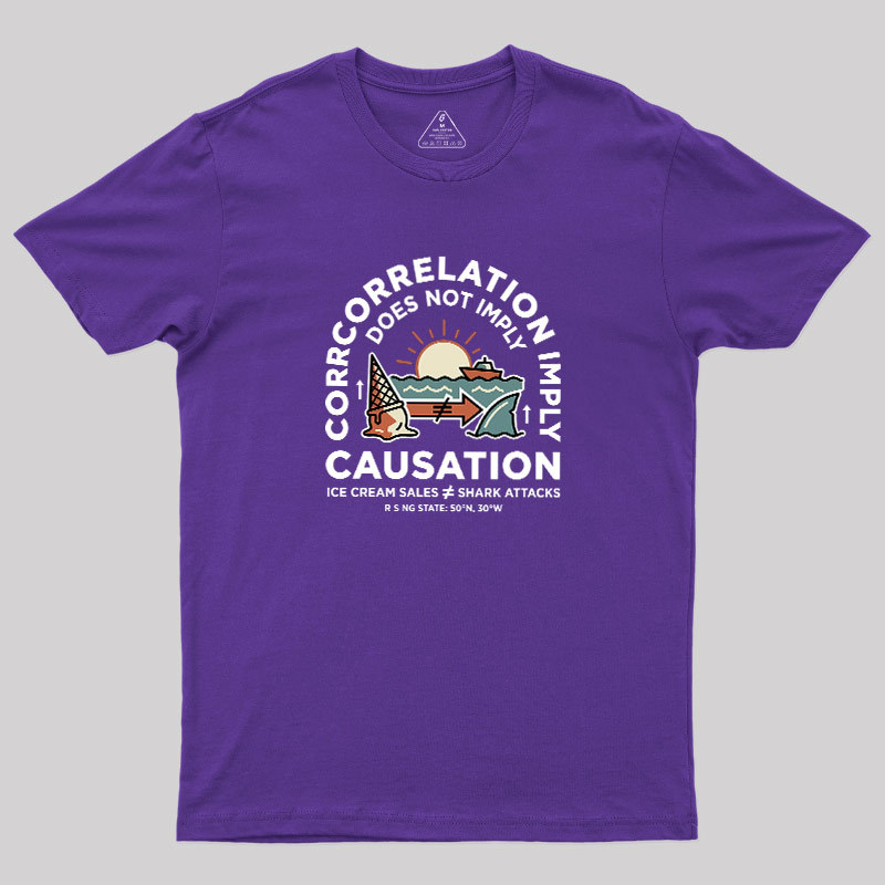 Spurious Correlation Geek T-Shirt