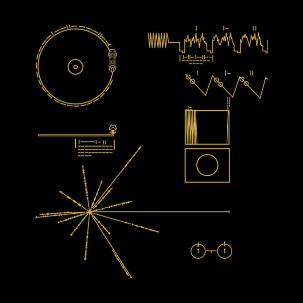 The Voyager Golden Record Geek T-Shirt