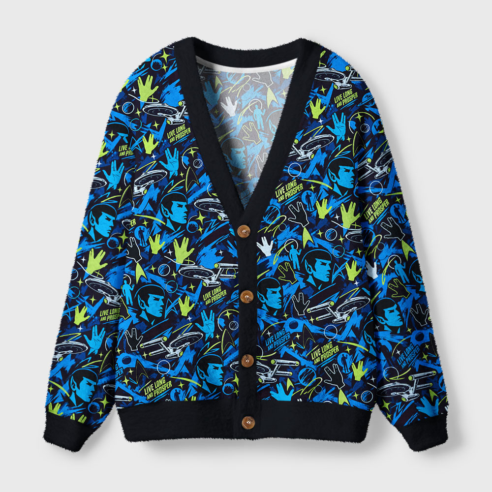 SpaceExplorer Geek Ugly Cardigan Sweaters
