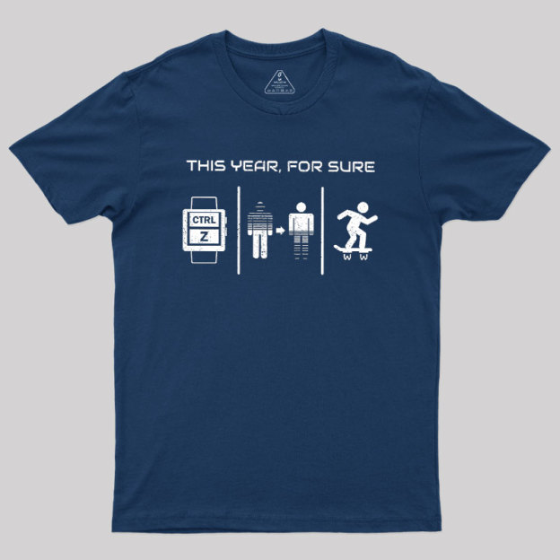 This Year For Sure Geek T-Shirt