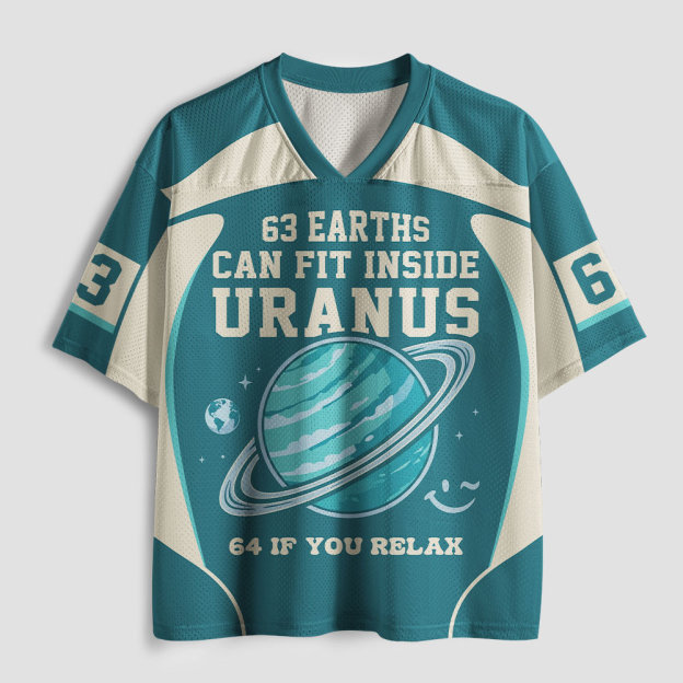 Uranus Joke Geek Mesh Jersey