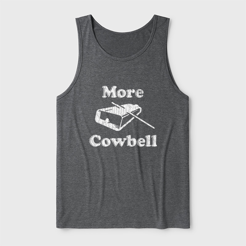 More Cowbell Ultra Soft Heather Tank