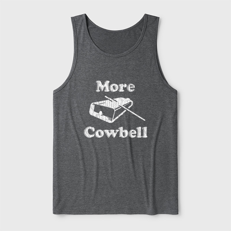 More Cowbell Ultra Soft Heather Tank