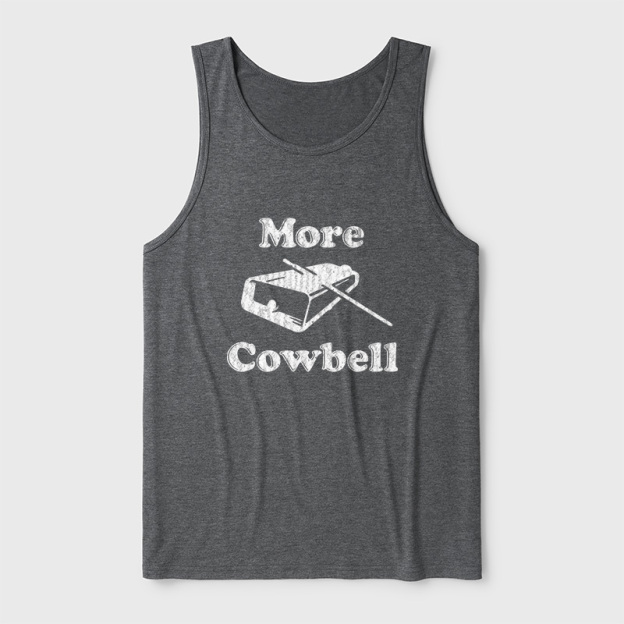 More Cowbell Ultra Soft Heather Tank